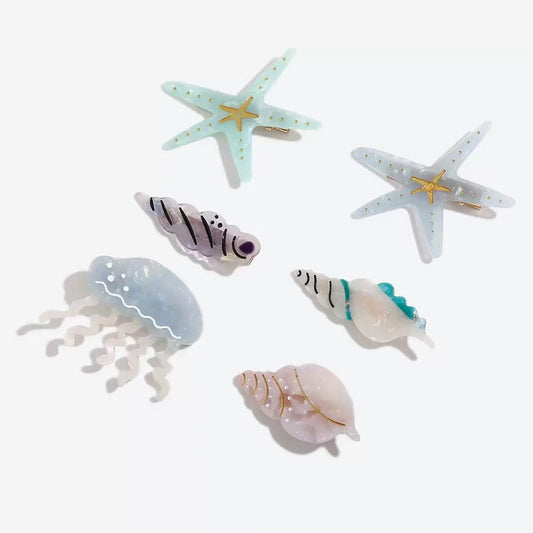 🌊 Starfish Bang Clip - Adorable &amp; Functional Hair Accessory! 🌊