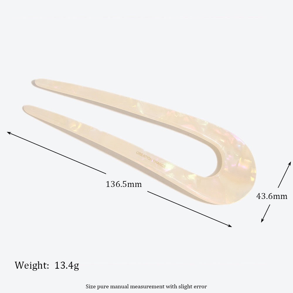 🌺 U-Shaped Hair Pins – Effortless Elegance for Every Hairstyle