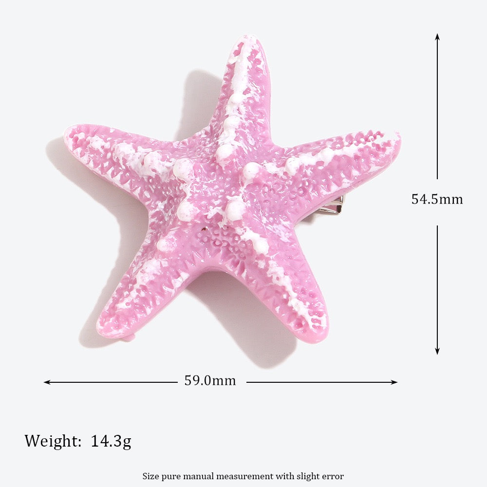 🌊 Starfish Hair Clips - Your Perfect Beachy Hair Accessory! 🌊