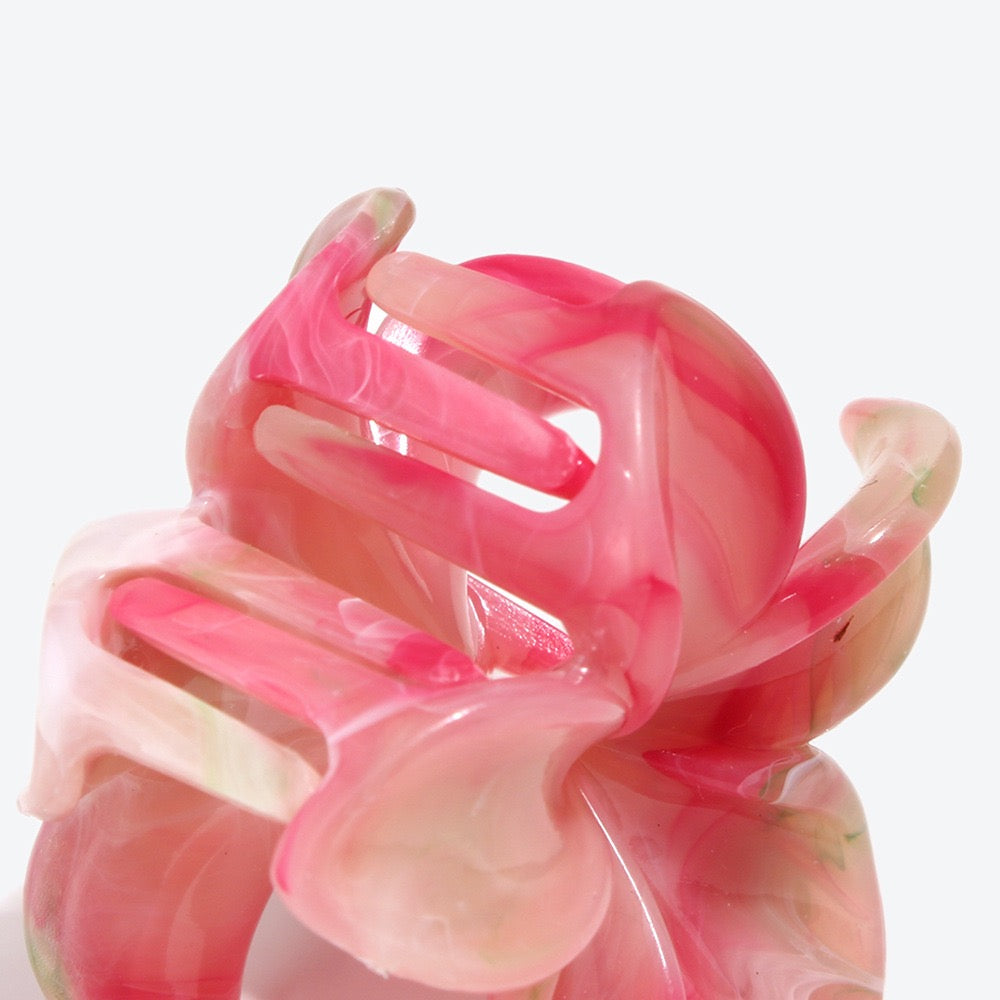 🌸 Floral Hair Clip &amp; 🦈 Shark Clip Set – Effortlessly Chic Hairstyles in Seconds! 🌸