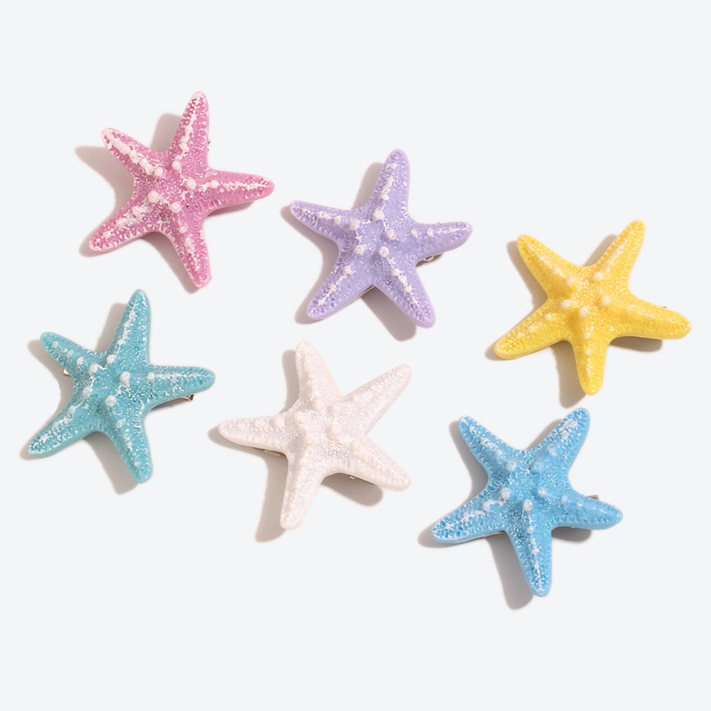 🌊 Starfish Hair Clips - Your Perfect Beachy Hair Accessory! 🌊