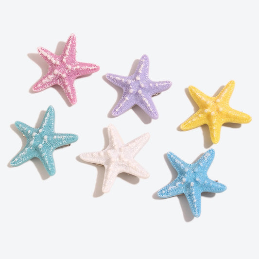 🌊 Starfish Hair Clips - Your Perfect Beachy Hair Accessory! 🌊